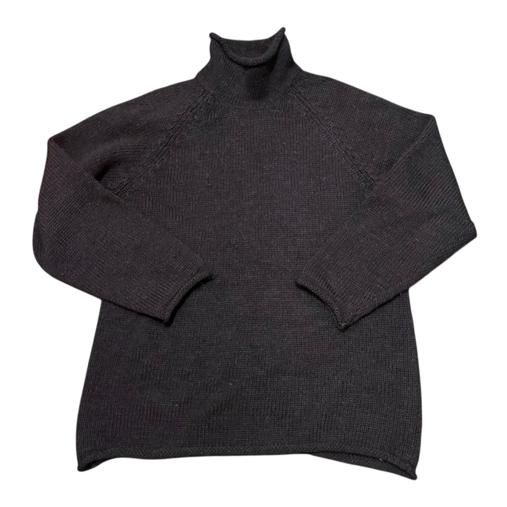 J. Crew Black Turtleneck Sweater
